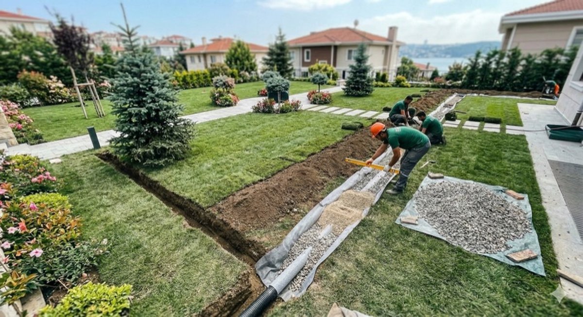 Bahçe drenajı