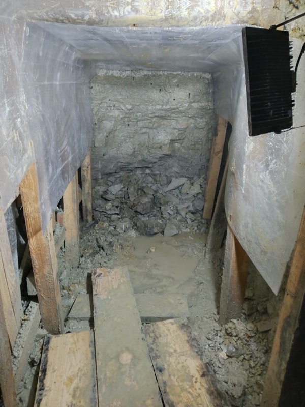 Bina altı drenaj tüneli